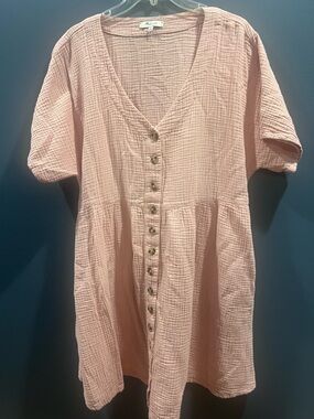 Madewell light spun dress sz XL